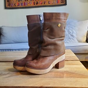 Antelope Clog Boots from Anthropolgie sz 9 or 40